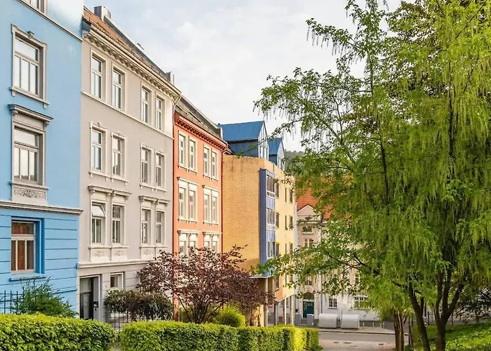 Dinbnb I Characteristic Townhouse With Bathtub Апартаменты Берген